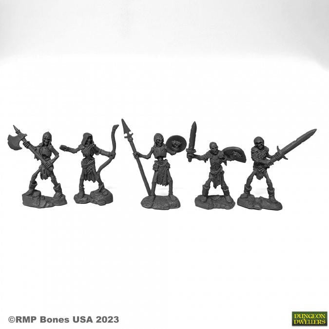 Bones USA Dungeon Dwellers Skeleton Guardians (5) (07091)